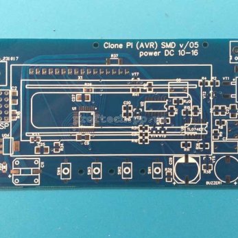 Друкована плата металошукач Clone Pi AVR